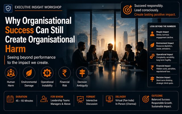 Why Organisational Success Can Still Create Organisational Harm